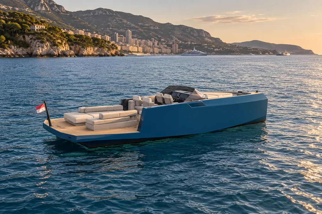 Alium Yachts 42 S sur la côte de Monaco