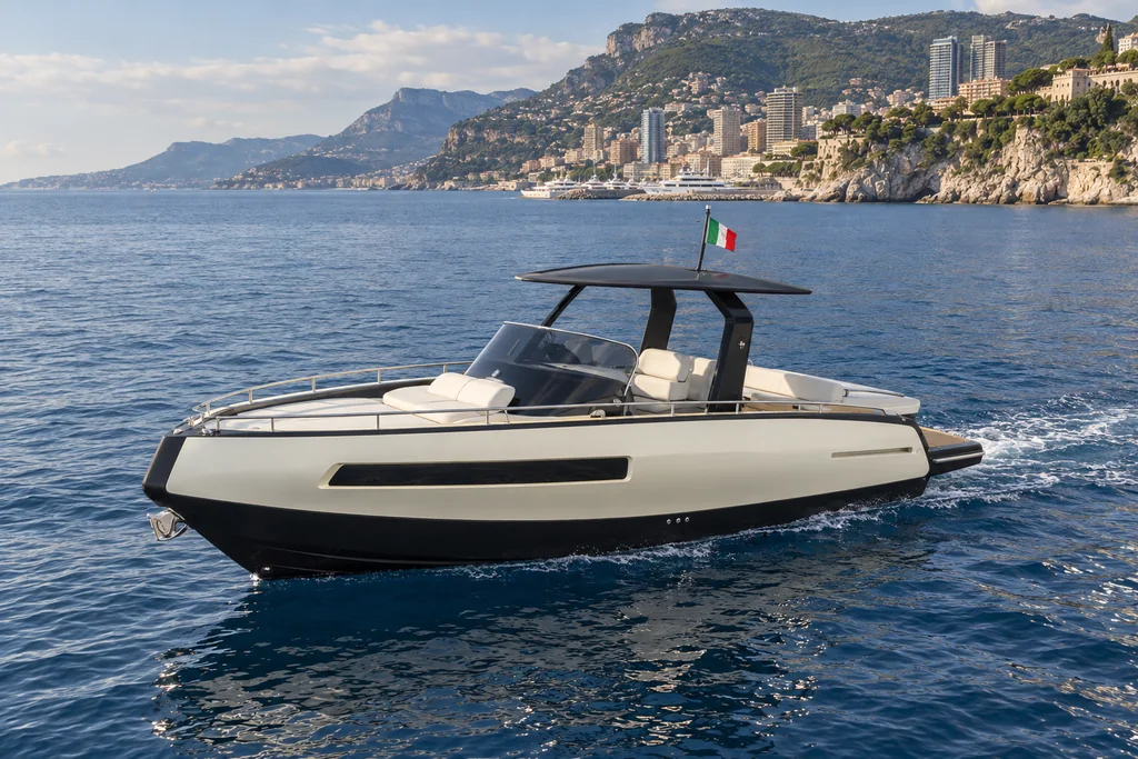 Invictus GT280 sur la côte de Monaco