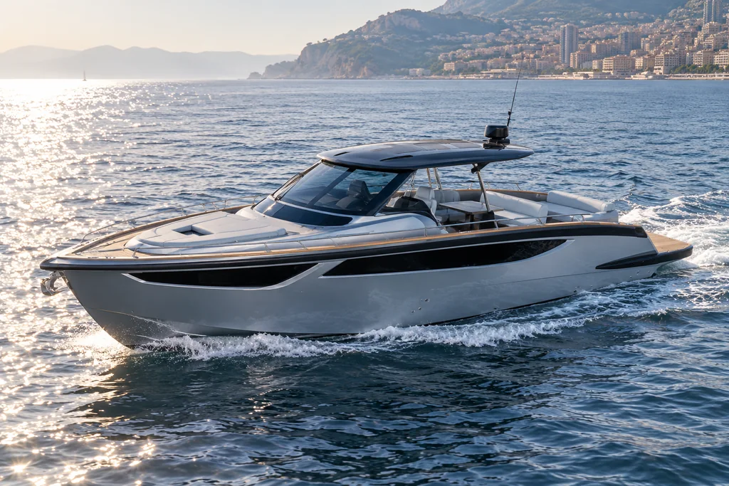 Illustrative Focus Motor Yachts Forza 37 off Monaco