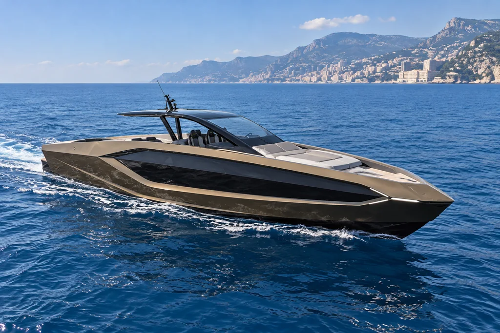 Illustrative Tecnomar for Lamborghini 63 near Monaco